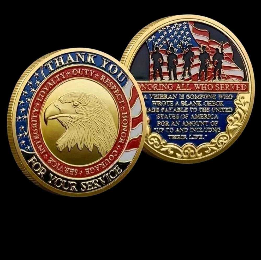 One Piece Coin Honoring Soldiers And Warriors Commemorative Coin  New In Case